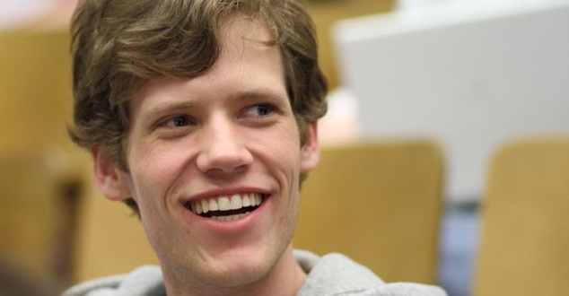4chan founder "moot" (Christopher Poole) at ROFLCon II (fot. Sage Ross)
