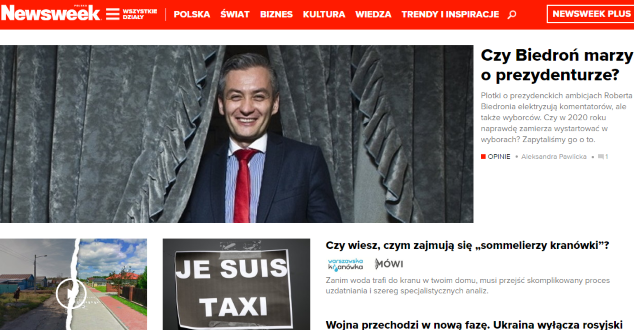 Newsweek.pl - zrzut ekranu