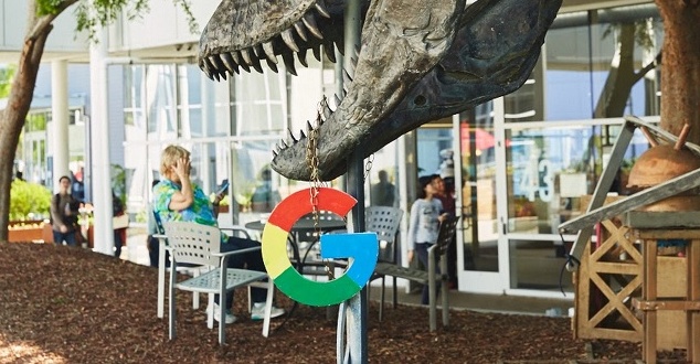Dinosaur ("Stan") at the Googleplex 2 | źródło: Google Newsroom