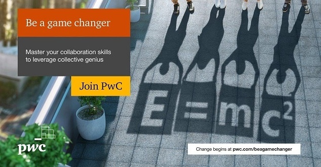 H2O Creative ponownie reklamuje PwC w międzynarodowej kampanii „Be a game changer”