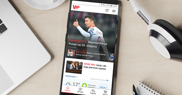 Wirtualna Polska wprowadziła nową stronę główną na urządzenia mobilne