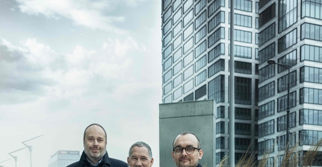 Od lewej: A. Smilowski, E. Maruri, J. Korolczuk, fot. Grey Group Poland