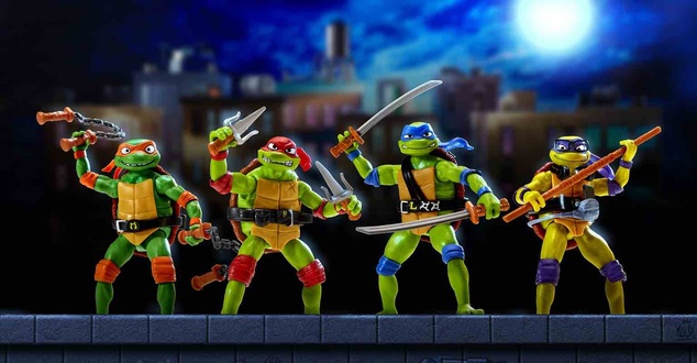Wojownicze żółwie Ninja powróciły na ekrany z kolekcją zabawek