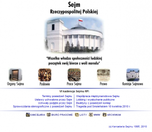 Stara strona Sejmu
