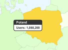 Polska najszybciej rosnącym krajem na Facebooku