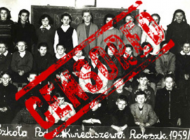 Collage wykonany przez Olgierda Rudaka, do którego wykorzystał stempel "censored" przygotowany przez  Piotra "VaGla" Waglowskiego.