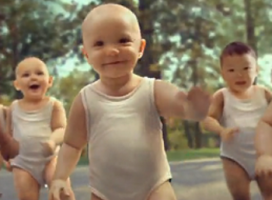 Tańczące na rolkach niemowlaki obejrzało ponad 45 mln internautów!