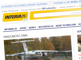 Interia.pl w wersji beta