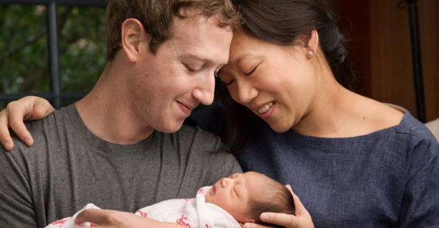 Mark i Priscilla Zuckerberg (fot. Facebook) 