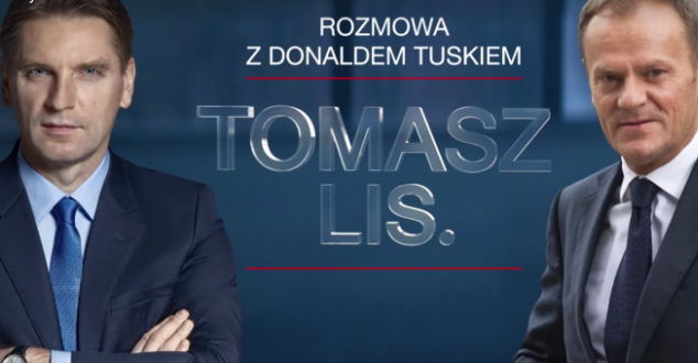 Donald Tusk będzie gościem wydania specjalnego programu "Tomasz Lis."
