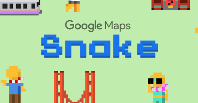 Zagrasz w węża w aplikacji... Google Maps