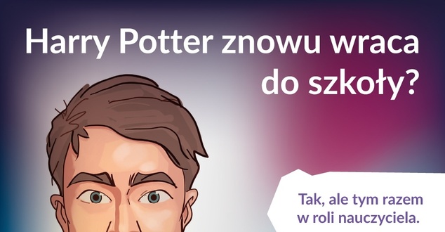 Harry Potter, plakat, nauka angielskiego, fot. Novakid