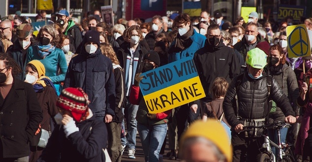 Ukraina, ludzie, demonstracja, fot. pixabay