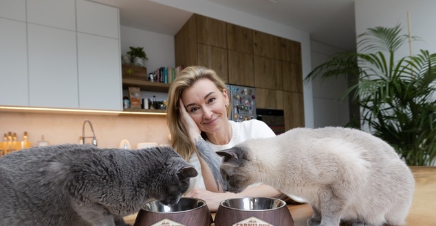 Martyna Wojciechowska wraz ze swoimi kotami została ambasadorką marki Carnilove