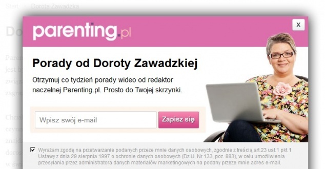 Dorota Zawadzka naczelną Parenting.pl