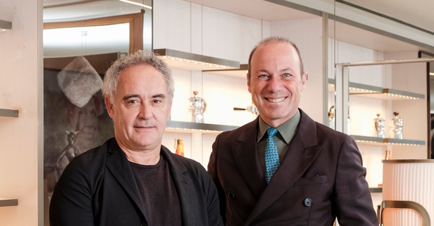 Ferran Adrià, Giuseppe Lavazza, fot. Lavazza