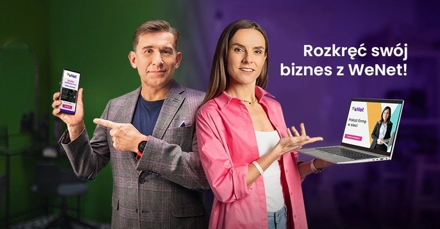 Maja Włoszczowska i Robert Korzeniowski w nowej kampanii WeNet