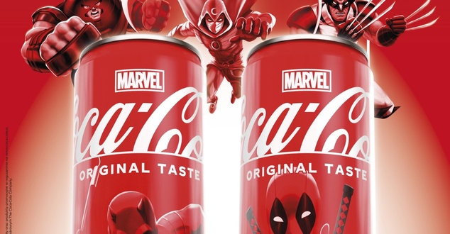 Coca-Cola z wizerunkiem superbohaterów. Wydano limitowaną serię produktów z postaciami świata Marvela