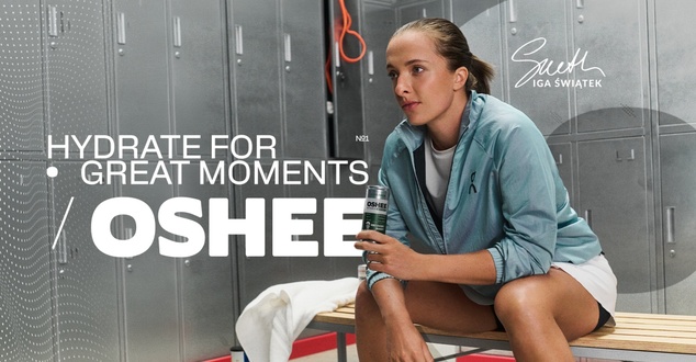 Iga Świątek w nowej odsłonie kampanii marki OSHEE. Mówi o naturalnym rytmie dnia sportowca