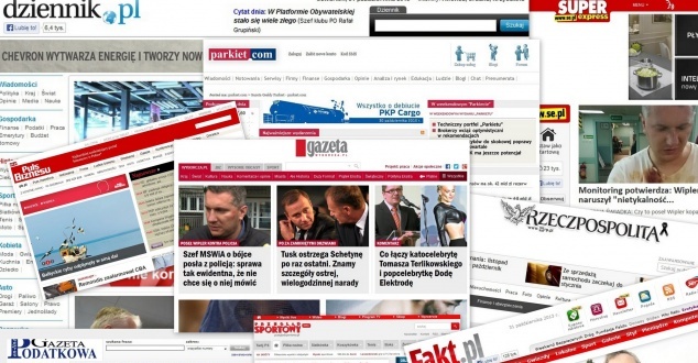 Polska prasa w internecie. Eksperci oceniają strony dzienników