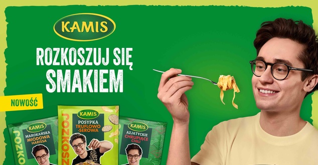 Rozkoszny znów reklamuje markę Kamis. "Otwierają pop-up w Bibendzie"