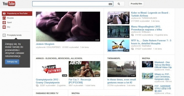 Oto najpopularniejsze reklamy na YouTube w 2012 roku
