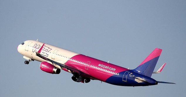Wizz Air, samolot, lot, fot. jarektw, pixabay Wizz Air, samolot, lot, fot. jarektw, pixabay