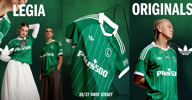 Legia Warszawa zaprezentowała wyjazdową koszulkę na sezon 2026/2027. To marka adidas