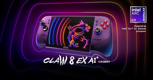 MSI Claw 8 EX AI+ trafia do przedsprzedaży