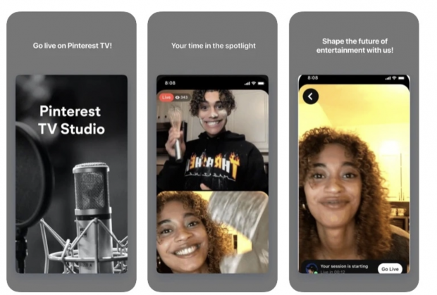 Pinterest Studio TV 