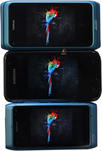 Nokia E7 vs Samsung Galaxy S vs Nokia N8
